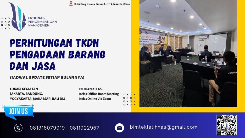Training TKDN Barang Dan Jasa 2023