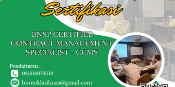 Jadwal Pelatihan dan Sertifikat BNSP Certified Contract Management Specialist CCMS Tahun 2024 26 Certified Contract Management Specialist