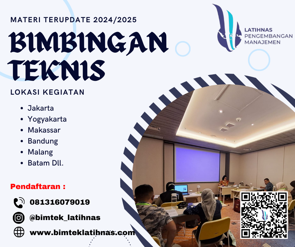 Bimtek Pelatihan Khusus POKJA Pemilihan Pada Pemilihan Penyedia Pengadaan Barang Dan Jasa Pemerintah 2024