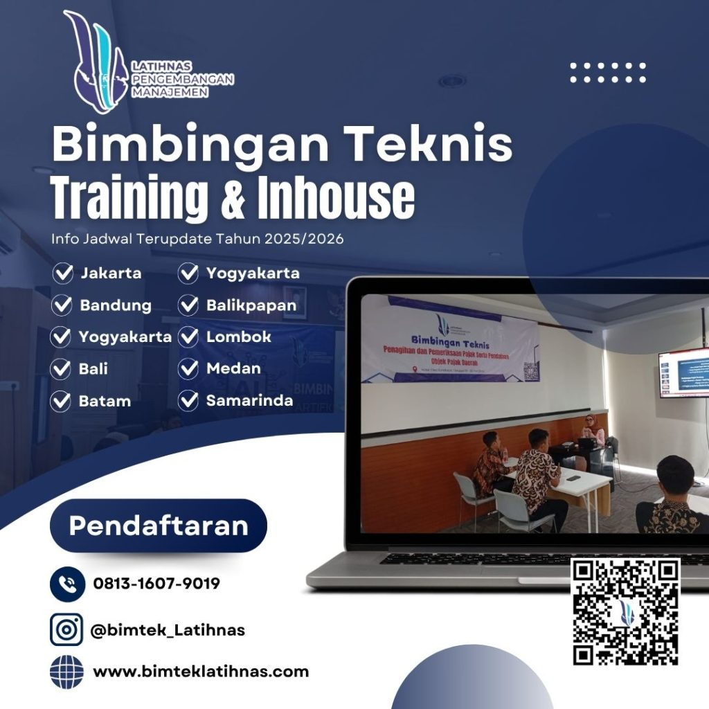 Bimtek Teknis Optimalisasi Pemungutan Pajak Daerah dan Retribusi Daerah Terbaru 2025