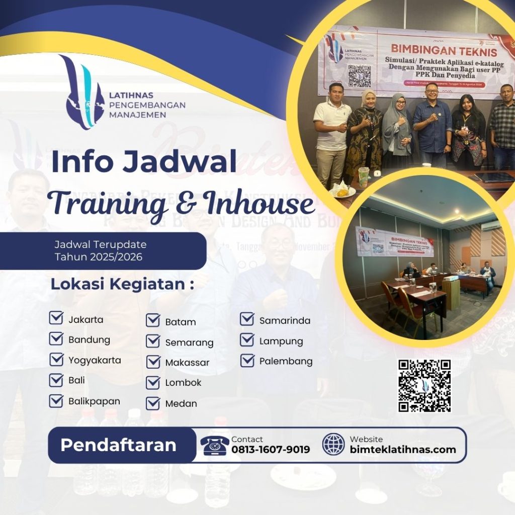 Bimtek Pengadaan Langsung Pekerjaan Konstruksi Sesuai Perpres No.46 Tahun 2025