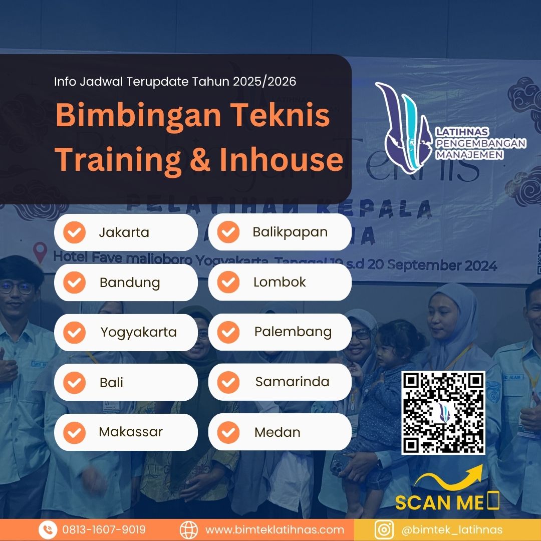 Bimtek Evaluasi Kelembagaan dan Penyusunan Uraian Tugas (Urtug) 2025 -2026