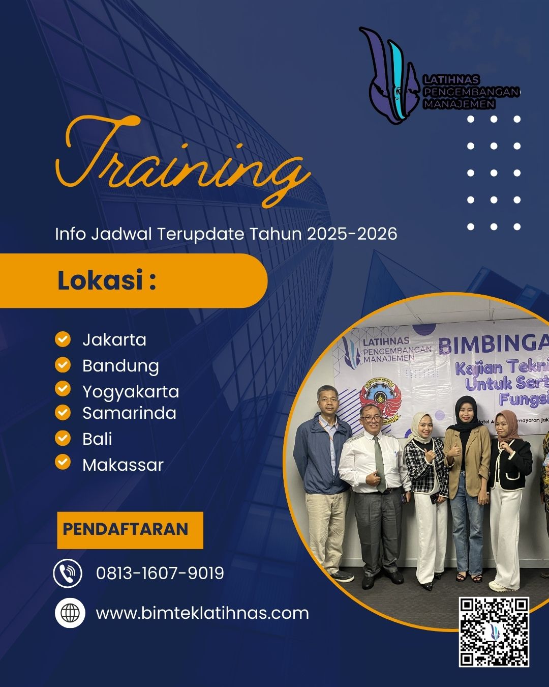 Jadwal Training Perawatan Sistem Panel Listrik dan Distribusi Daya Gedung Tahun 2025 - 2026