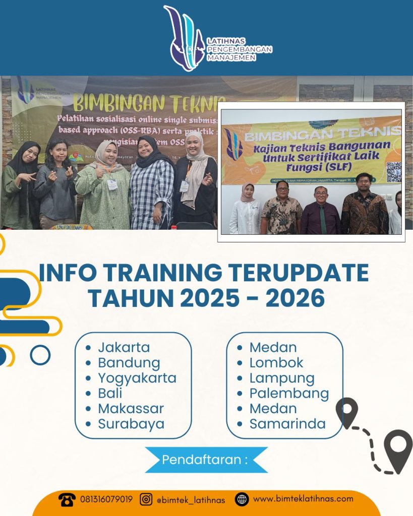 Jadwal Training Sistem Penanganan Darurat dan Evakuasi Gedung Tahun 2025 - 2026