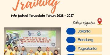 TRAINING PLP PENGELOLAAN LABORATORIUM BAGI PRANATA LABORATORIUM PENDIDIKAN TERPADU TAHUN 2026 -2027