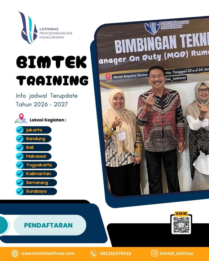 Bimtek Service Excellence Rumah Sakit untuk Peningkatan Mutu Pelayanan & Kepuasan Pasien 2026 -2027