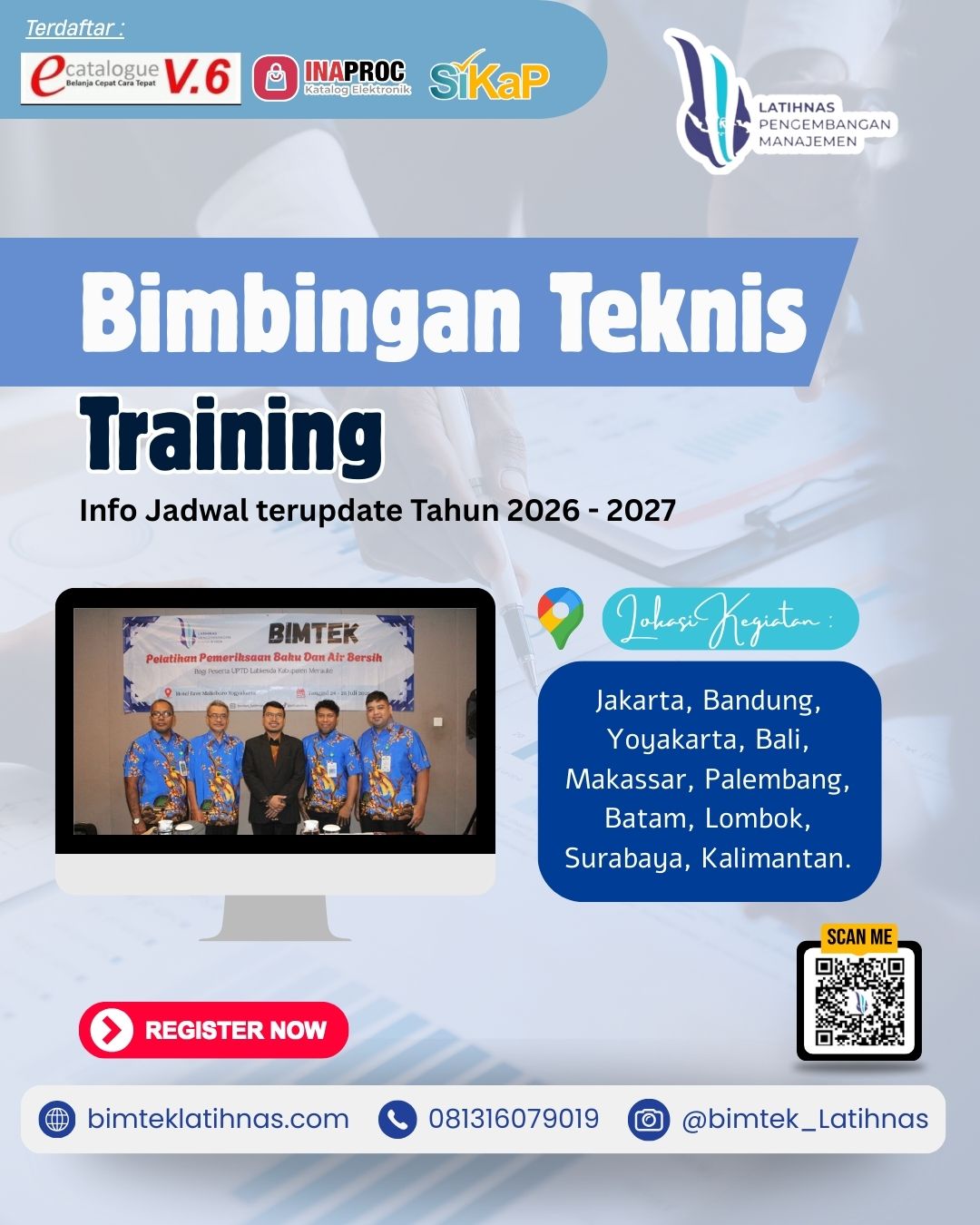 Bimtek Fleksibilitas Pengadaan Barang dan Jasa pada BLUD 2026 Sesuai Permendagri 79 Tahun 2018 Terbaru