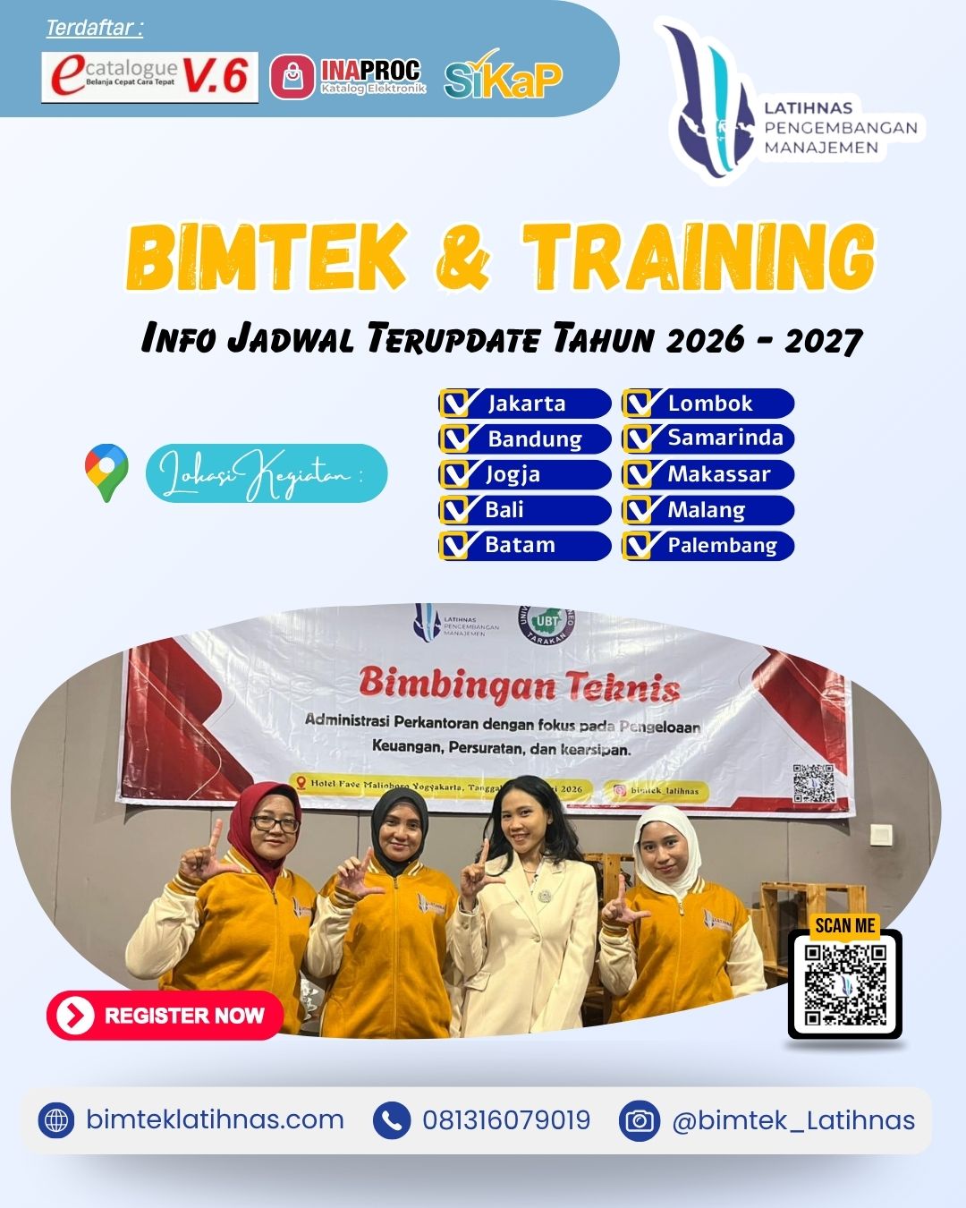 Bimtek Administrasi Perkantoran Perguruan Tinggi Fokus Pada Pengelolaan Keuangan,Persuratan Dan Kearsipan