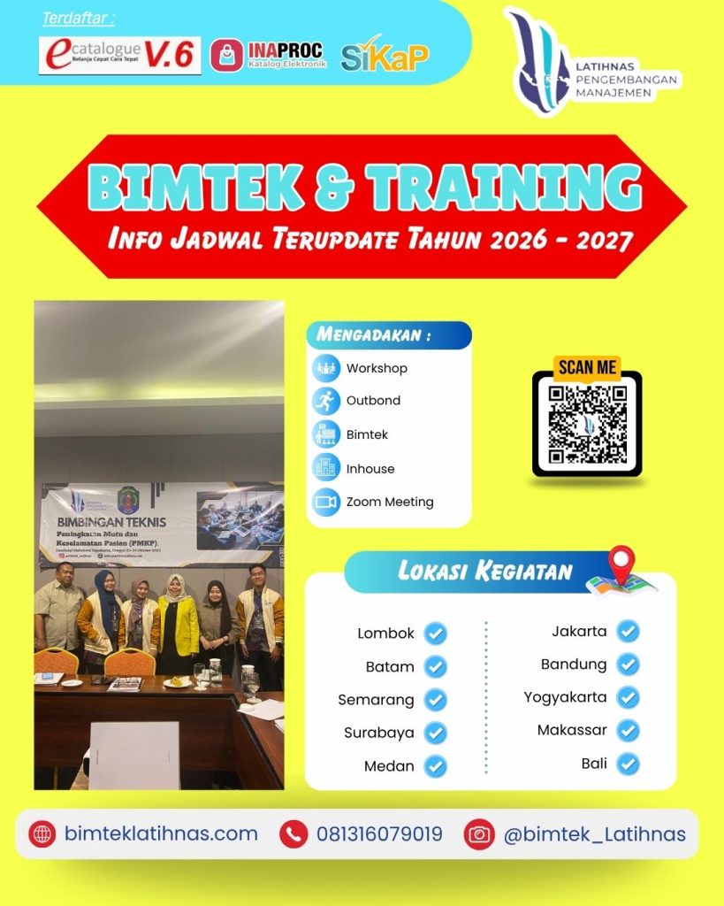 Info Bimtek Penyusunan Catatan Atas Pelaporan Keuangan Terpadu 2026 -2027