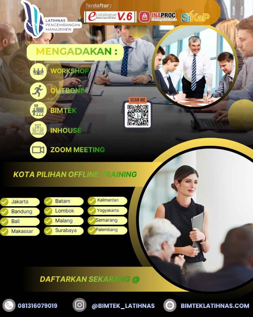 Pelatihan Penyusunan SOP Perguruan Tinggi & Instruksi Kerja Administrasi Perguruan Tinggi 2026-2027