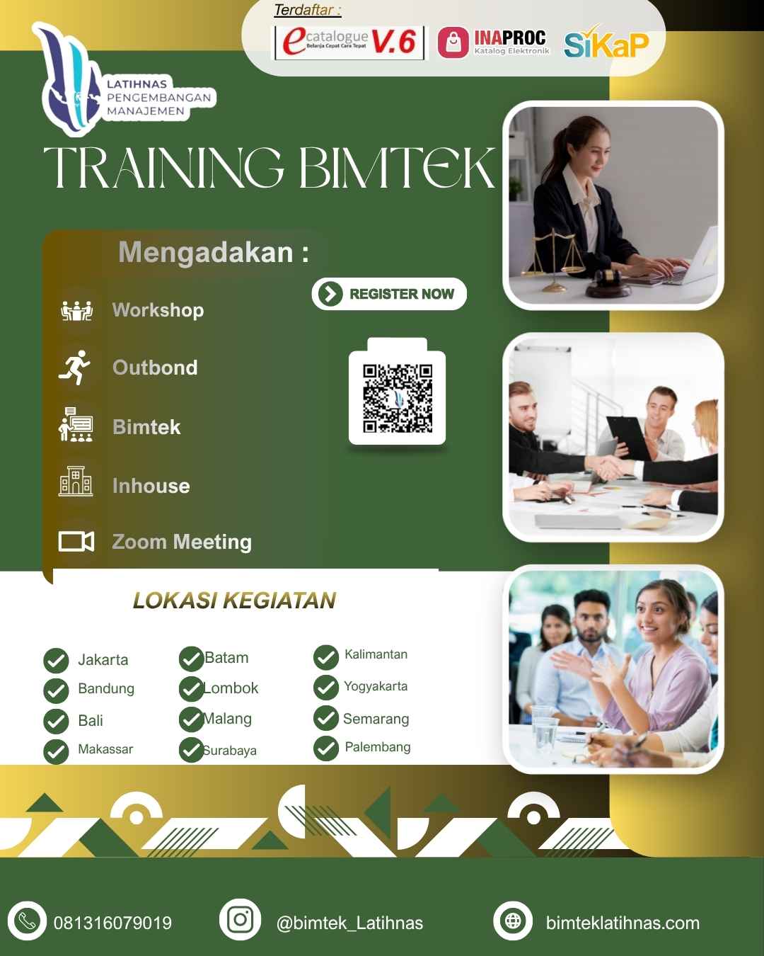 Bimtek Pelatihan Manajemen Risiko Pengelolaan Keuangan APBN BLU PTNBH Perguruan Tinggi 2026 -2027