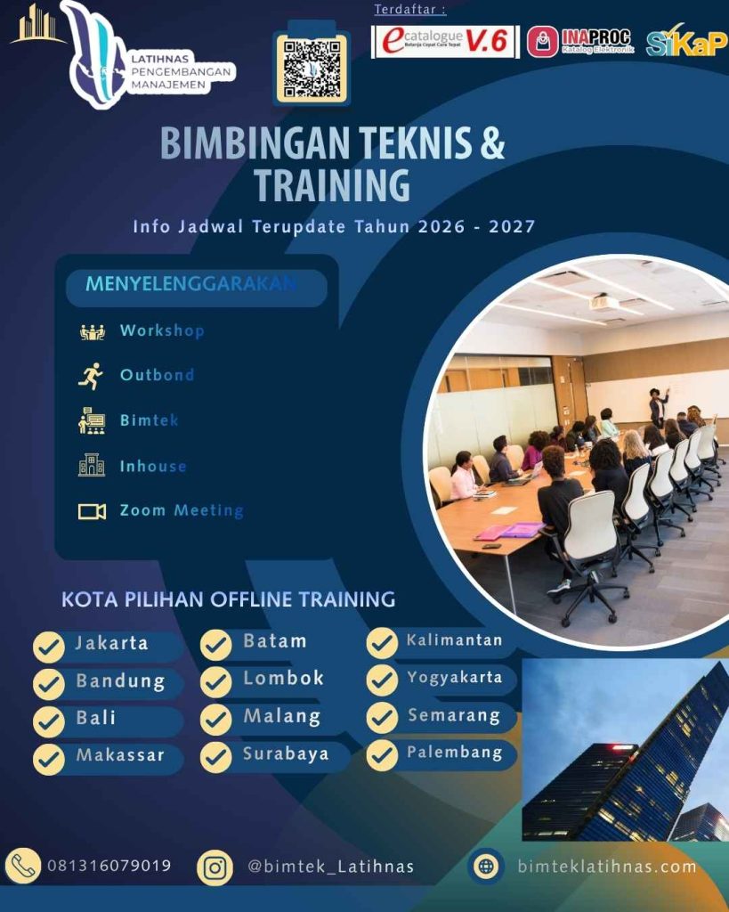 Bimtek Nasional MDK Pekerjaan Konstruksi Pemerintah Daerah 2027